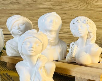 Female Body Candle silicone mold DIY Girl sculpture Art Scented Candle mold Cement concrete Home decor Molds
