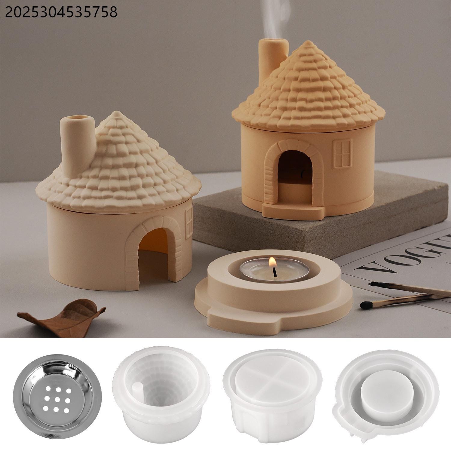 DIY アロマセラピーセット真鍮香炉作成キット香型スタンドヨガ瞑想研究