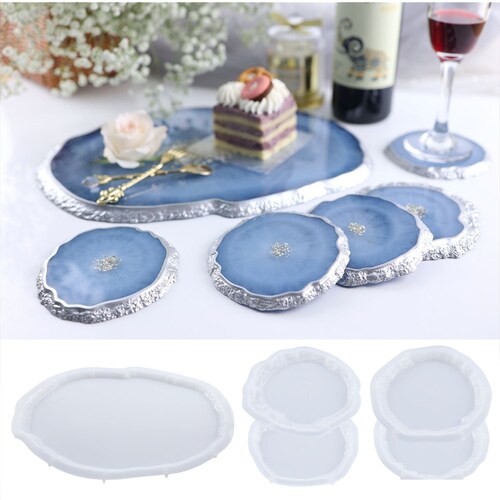 thumbnail image 2 of Epoxy UV Resin Casting Silicone Molds Bottle Opener And Jar Tray With Kits Pack Of 48 For Cement Concrete Plaster 2 of 13