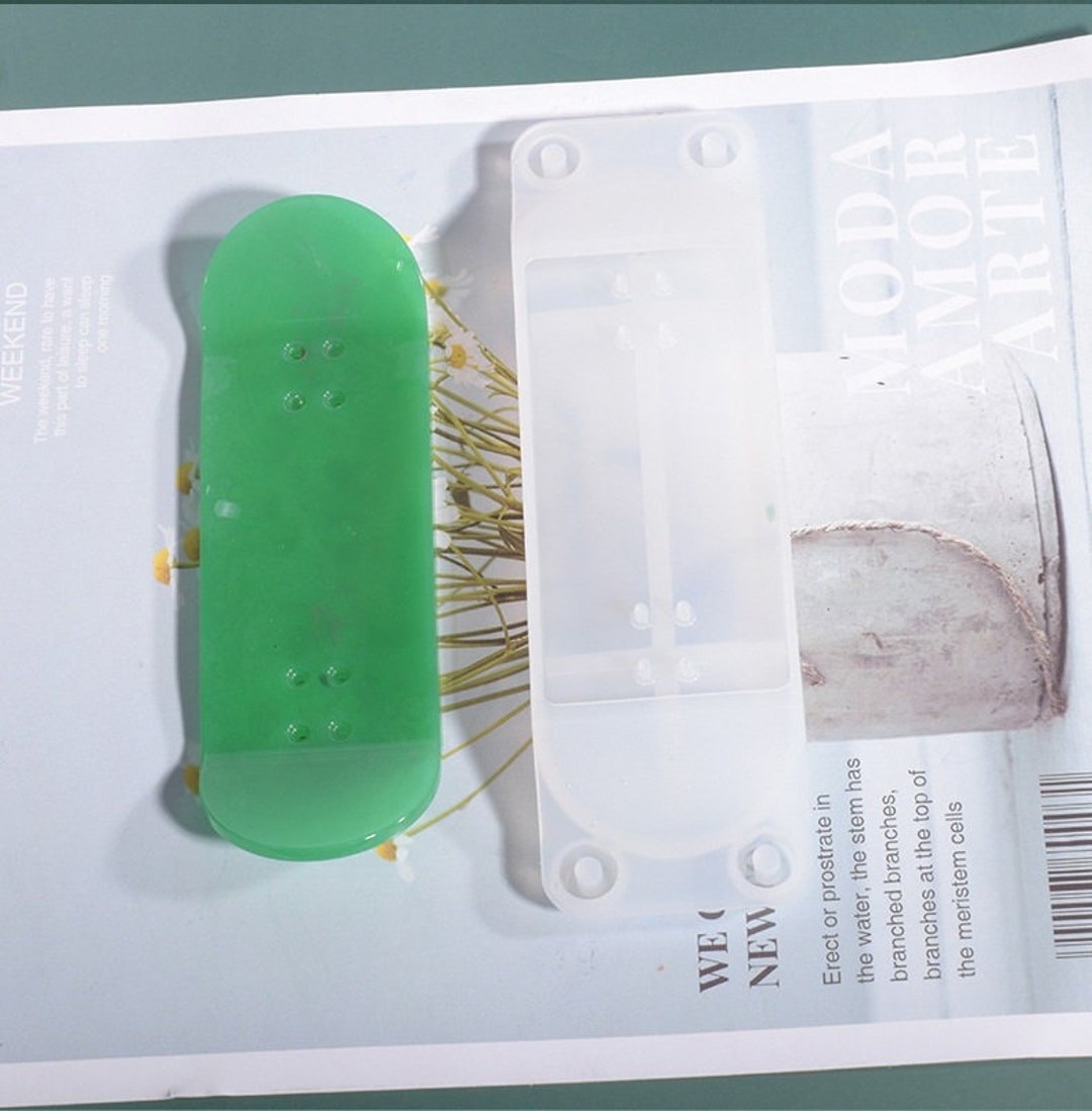 Mini Skateboard Silicone Mold , DIY Handmade Epoxy Resin Decoration