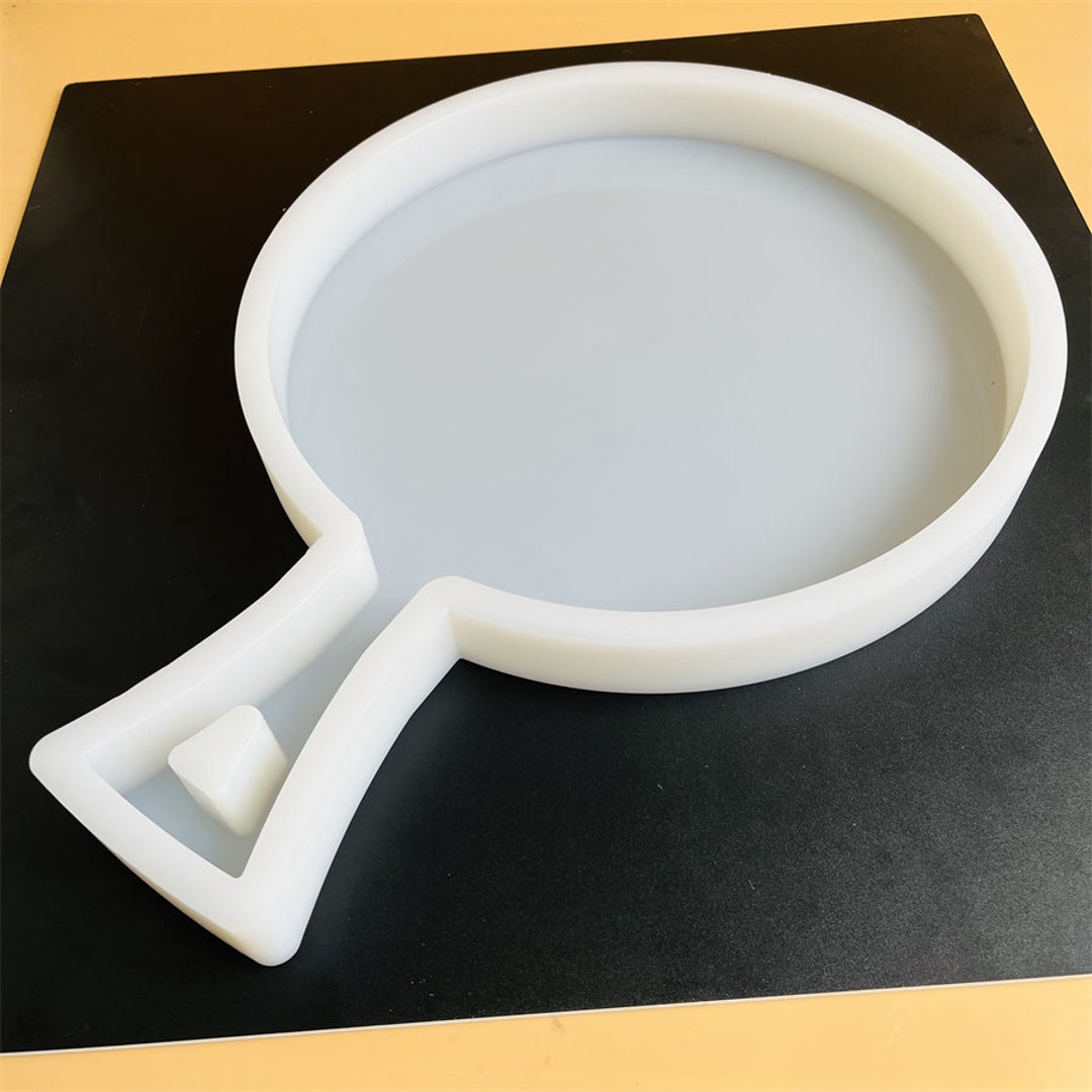 14 and 12 Inch Round Resin Cutting Board Mold reusable NOSEAL Epoxy