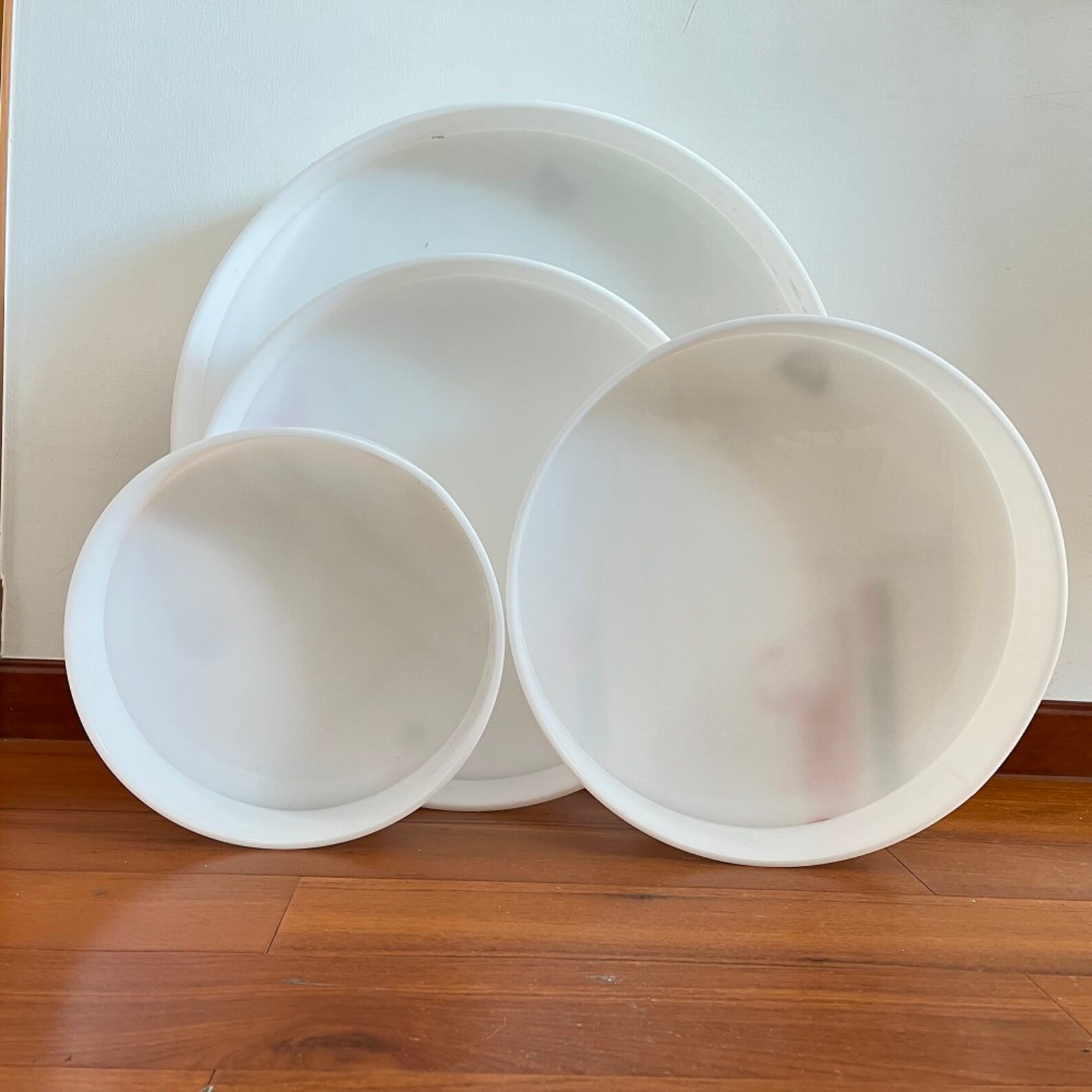 Custom Round 12 to 36 Inch NOSEAL Epoxy Resin Reusable Form HDPE Forms