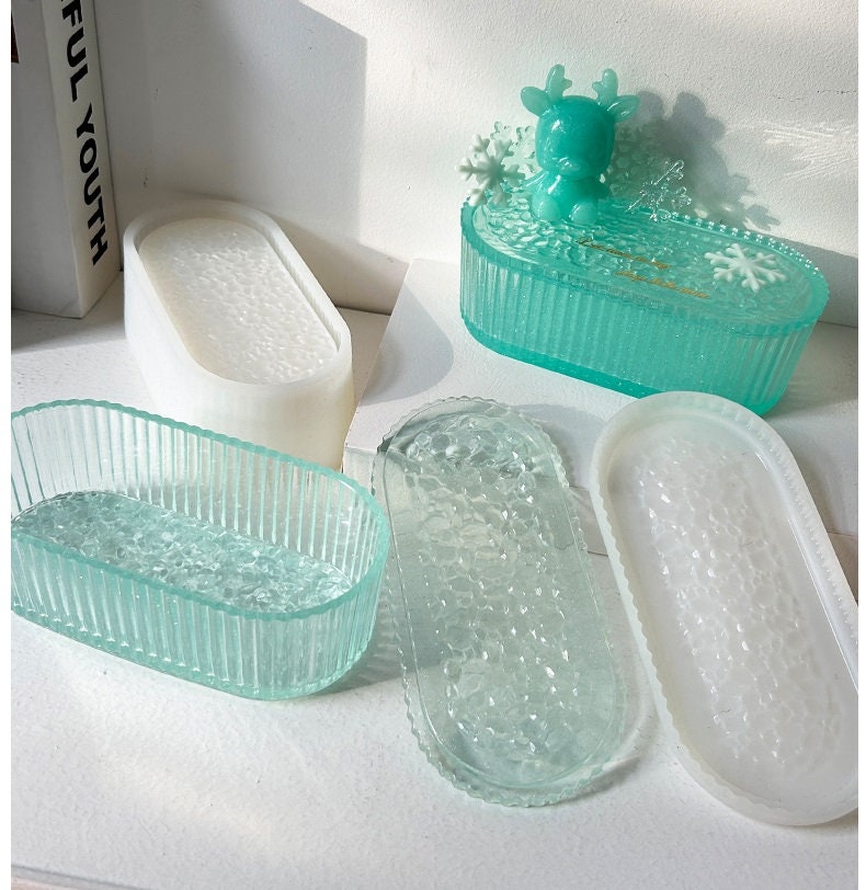 Large Oval Storage Box Mold Cement Concrete Storage Case Mold Etsy