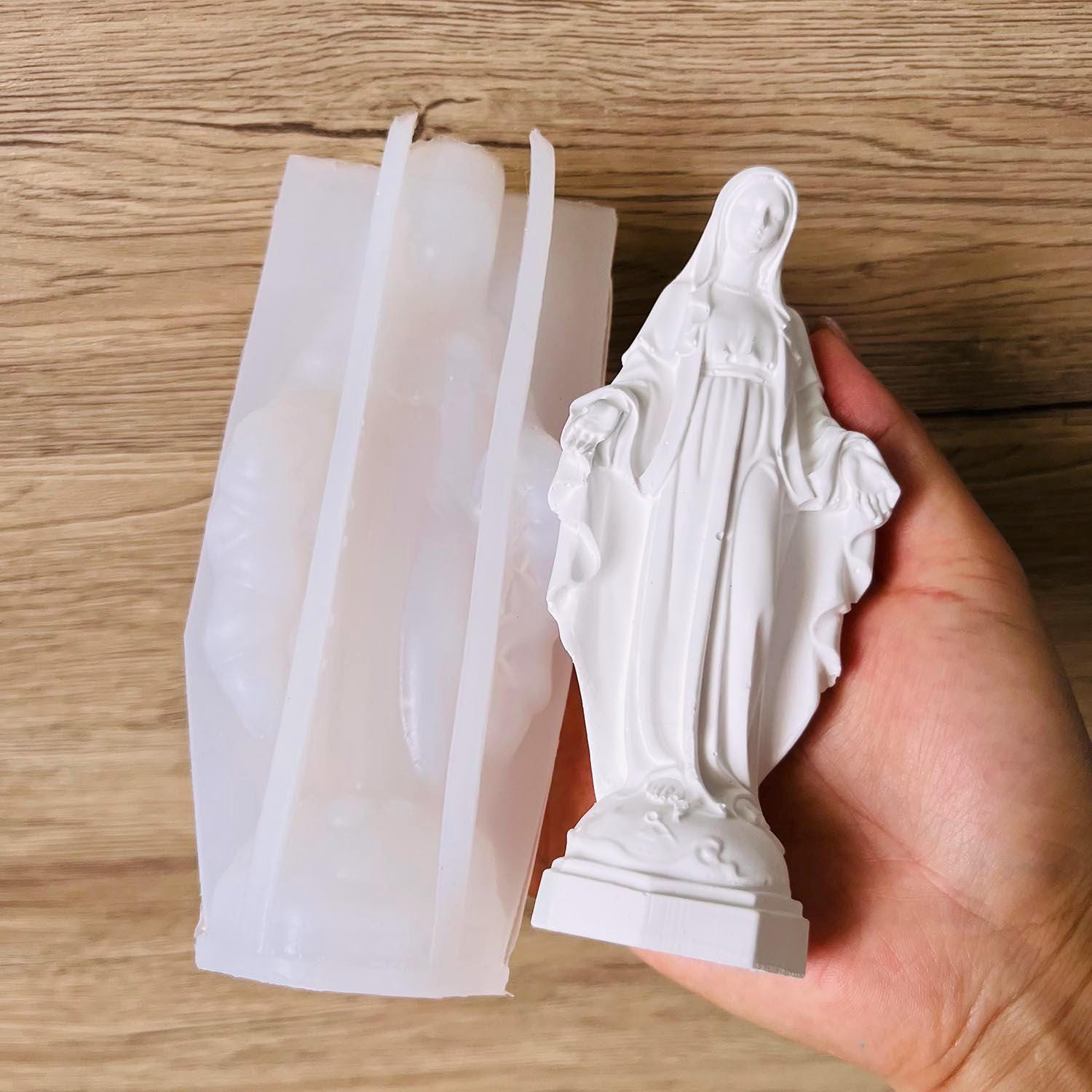 Stampo In Silicone Angelo Per Candele E Resina Fai Da Te - Riusabile, Per Sapone, Gesso, Decorazioni Casa - 2