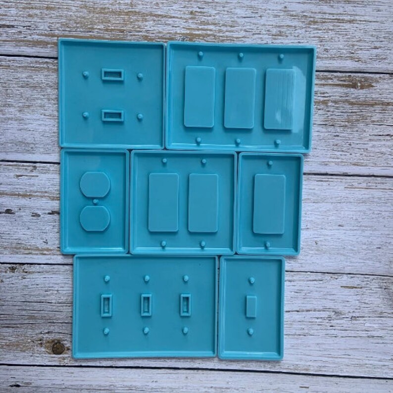 Silicone Mold Electric Light Switch Cover Mold Outlet Cover Etsy
