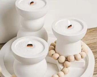 Fai da Te Posacenere Stampo in Silicone, Arte Artigianato Strumenti Clay Stampi, Casa Decorazione Creazione Stampo, Cemento Profumo Gesso Portacandele Pianta Succulente - In Modo Casuale, L