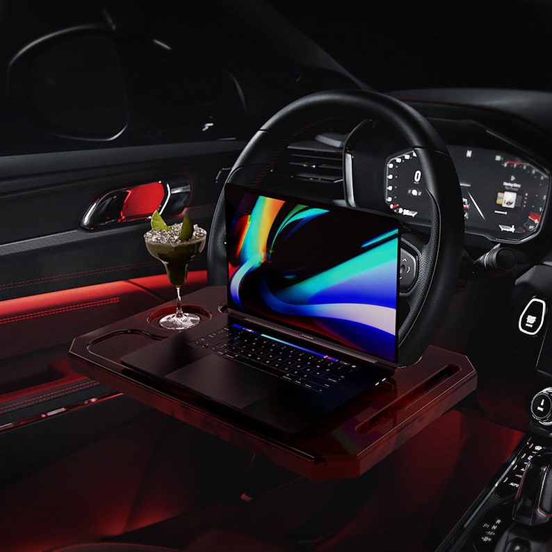 Car Steering Wheel Tray Table Mold Portable Table Silicone Etsy