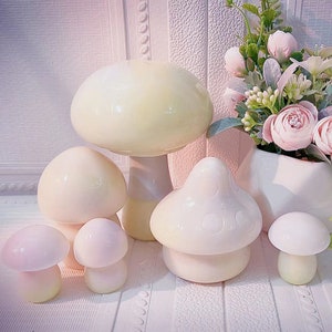 Kinds of mushroom silicone mold -Mushroom scented candle mold DIY handmade Candle mold Epoxy Resin molds Cement Concrete Home decor Moulds