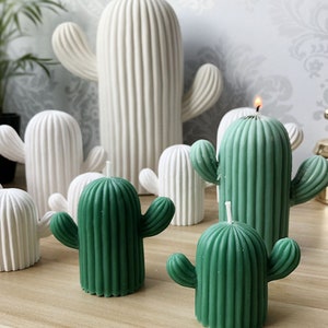 Cactus Mold Plaster Decora Mold Candle Mold Candle Making Mold aroma candle mold Diy candle Craft molds Resin Moulds