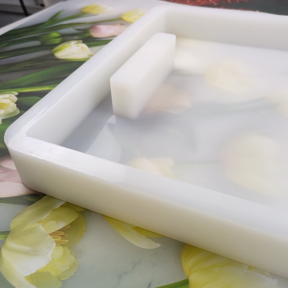 Large 18 Inch Rectangle Ocean Epoxy Resin Cutting Board Mold Etsy