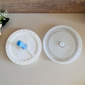Christmas tray Silicone Mold Concrete christmas Advent Candle base mold Candlestick Silicone Moulds candle tray mold