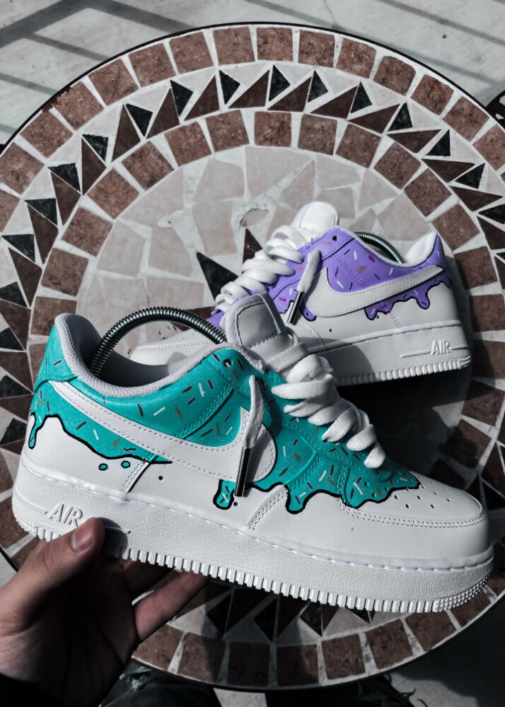 donut drip air force 1