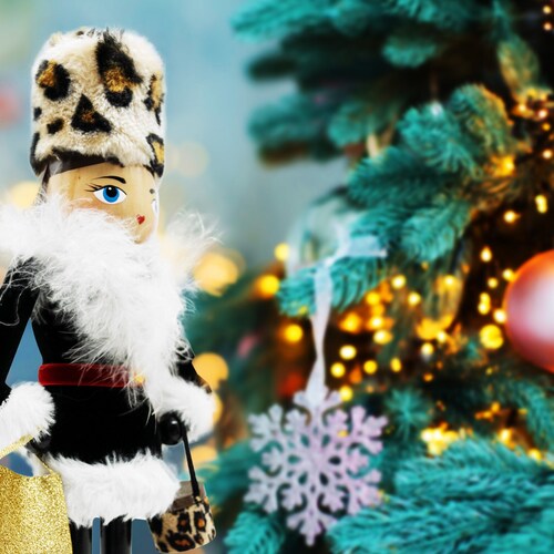 14inch Wooden Nutcrackers Christmas Decoration Figures Home Etsy