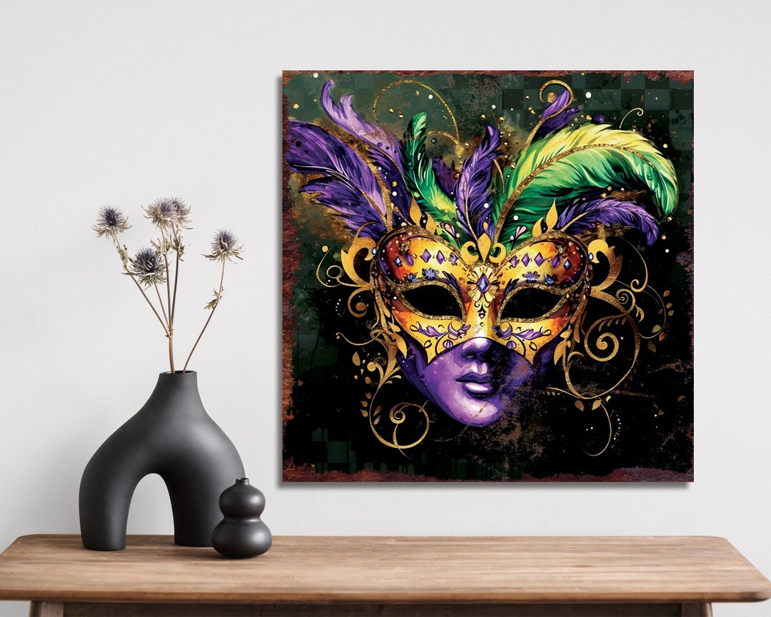 big mardi gras wall art