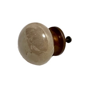 Ceramic Fancy Glaze Cabinet Knobs 6 Pack Knobs for Cabinets and Drawers, Closet Door Knobs, Drawer Pulls and Knobs with Mounting Screws