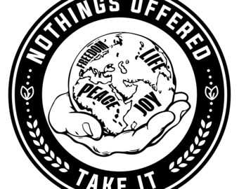 Stickers Inspirational Quotes | Motivational Decals | Bubble Free Stickers | Nothing's Offered Take It