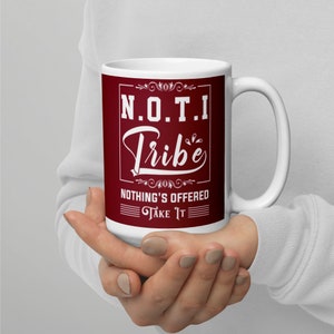 Nichts wird angeboten, Take It Kaffeetasse |  Inspirierender Spruch Kaffeetasse |  | Motivierende Kaffeetasse | Geburtstagsgeschenk | Für Ihn für Sie
