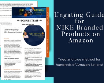 Guide for Ungated NIKE Products on Amazon | How To Guide for NIKE Approval on Amazon | How To Apply & Sell NIKE on Amazon | Ungating Guide
