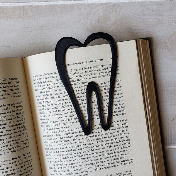 Dentist Career Bookmark 3d printed, 3D Printing Custom Debtist Bookmark, Personalised tooth, Gift for Doctor Graduation party, favors