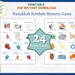 Hanukkah Symbols Memory Game Printable PDF Instant Download - Etsy