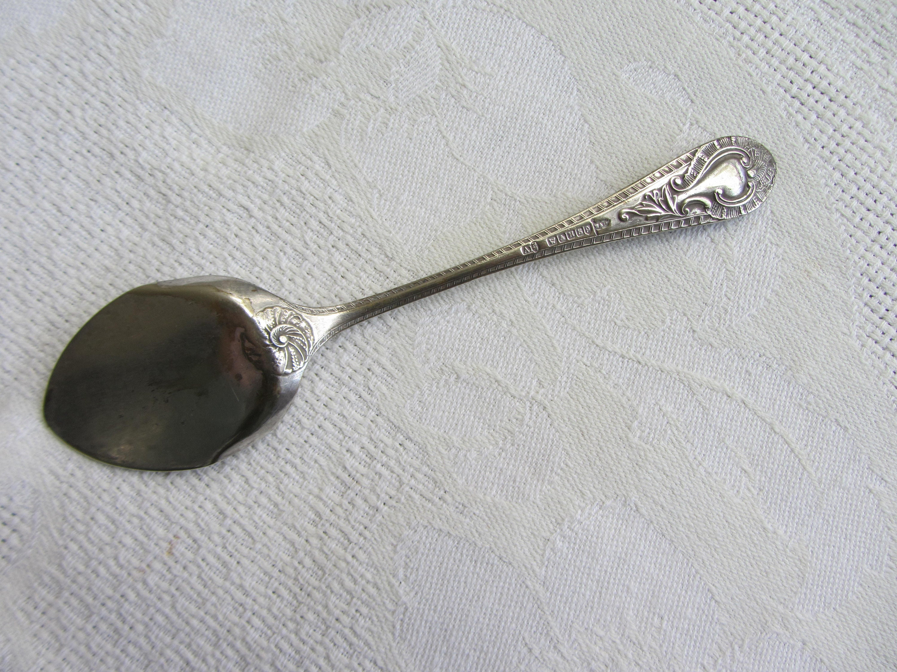 Antique Jam Spoon Walker and Hall Victorian Preserve Spoon. Etsy