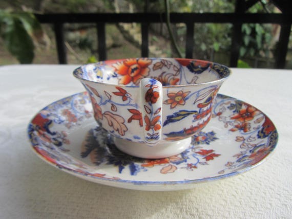 C1830 Minton Amherst Japan Tea Cup and Saucer Ref B - Etsy