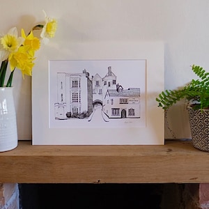 Limited Edition Artwork | Art Gift | Pen Drawing Gift | Signed Artwork Gift | Limited Edition Art Gift | Ludlow Gift | Shropshire Print Gift