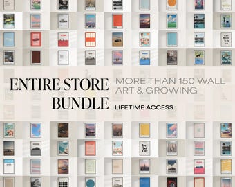 Neutral Aesthetic Art Print Bundle, Car Prints, Modern Home Decor (Digital Download)