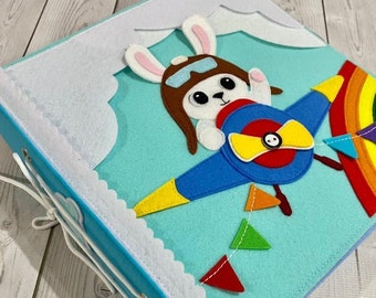 Transport Quiet book Pattern, Felt book pattern pdf, Soft montessori book tutorial, Busy book sewing ideas for kids 2, 3, 4 year old