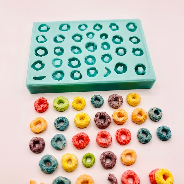 35 Cavity Loop Cereal Silicone Mold