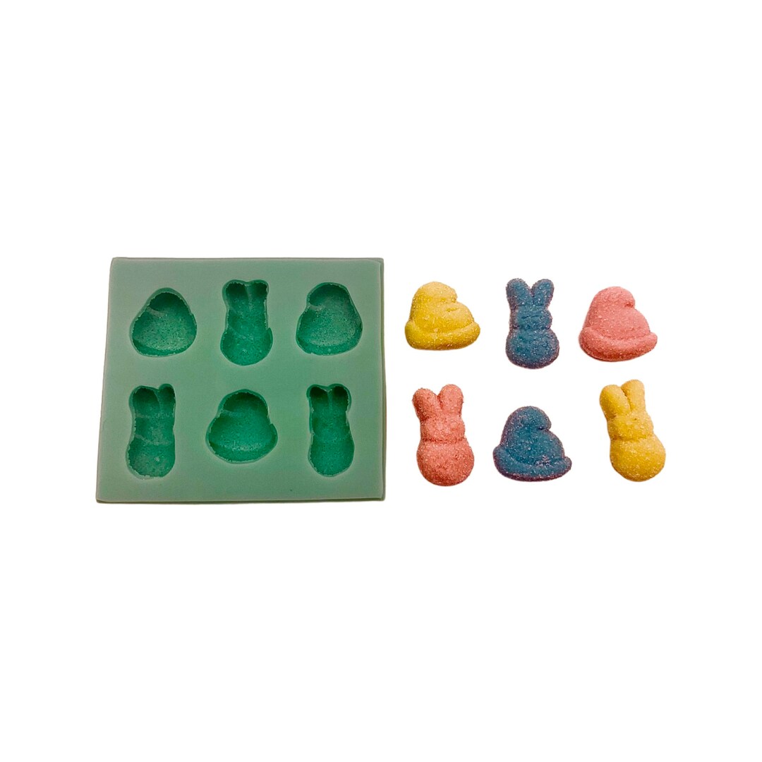 Gummy Candy Marshmallow Chick and Bunny Mold Etsy