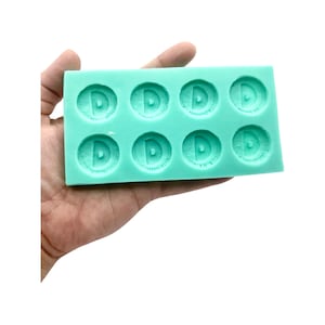 Molde de silicona de 8 cavidades Dunk Cookies para cera, jabón, resina, etc.
