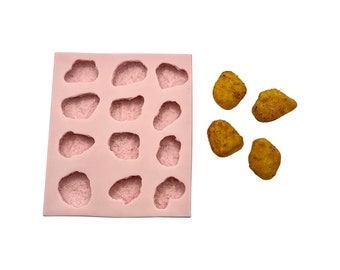 Realistic Chicken Nugget Mold