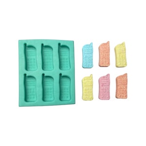 Cell Phone Silicone Mold for Wax melts, Candles, Soaps, Jewelry Making and more
