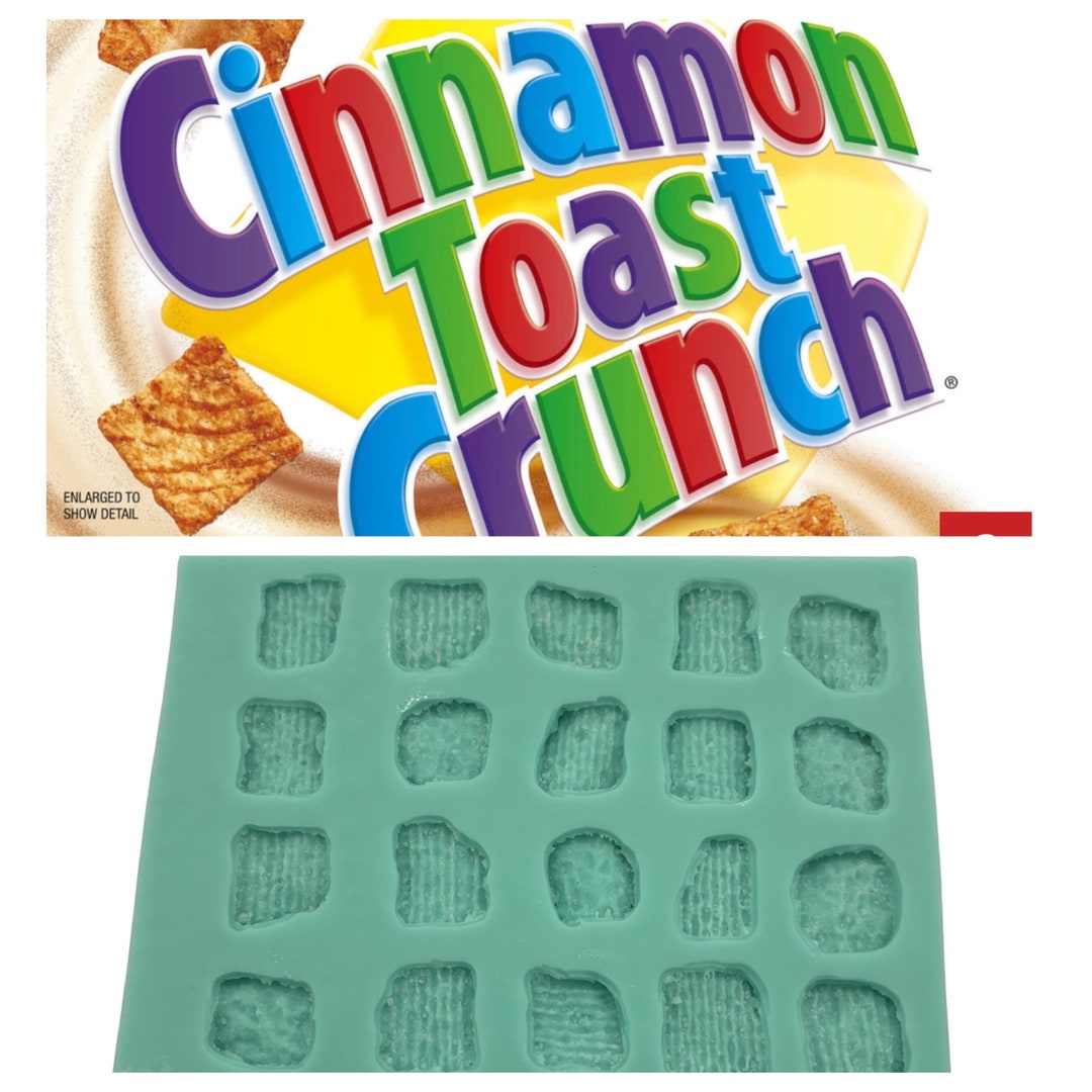 Cinnamon Toast Crunch Cereal Silicone Mold cereal Candles soap Molds