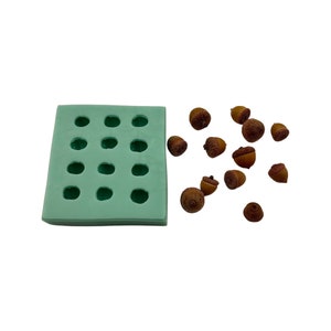 Realistic Acorn Silicone Mold