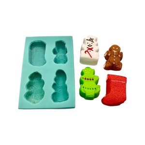 Christmas Peeps Silicone Mold