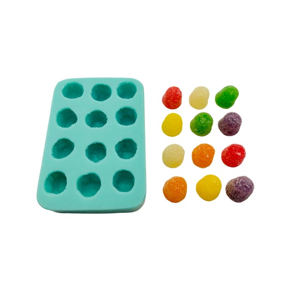 Realistic Spice Drop Gumdrop Silicone Mold