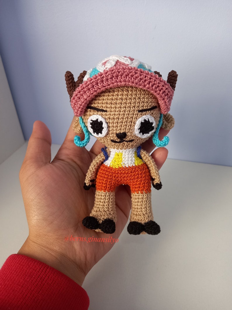 PDF Pattern Pirate Chopper Amigurumi Crochet Inspired Doll Etsy