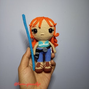 PDF Pattern Pirate The-Navigator  Amigurumi Crochet Inspired Doll PDF Pattern