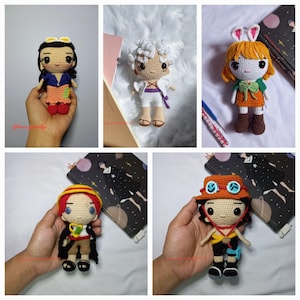 PDF MUSTER 5in1 Pirat Teil2 Amigurumi Häkelanleitung inspirierte Puppe
