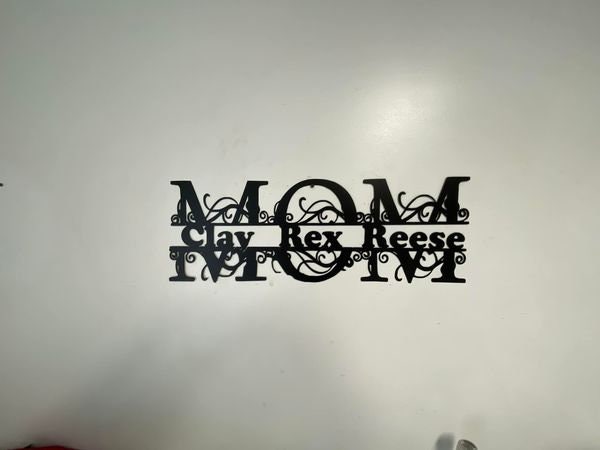 Mom Metal Sign Custom Mom Metal Signs. - Etsy