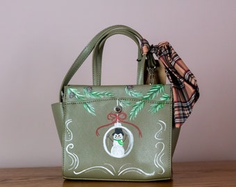 Snowman Ornament Purse