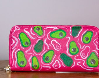 Avocado Wristlet