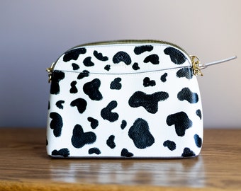 Cow Print Purse