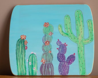 Cactus Cheese/Snack Serving Board