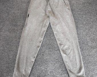 Pantalones deportivos Mack Weldon Ace para hombre, talla pequeña, color gris, corte jogger ajustado, estilo lounge, para mayor comodidad y estilo deportivo.