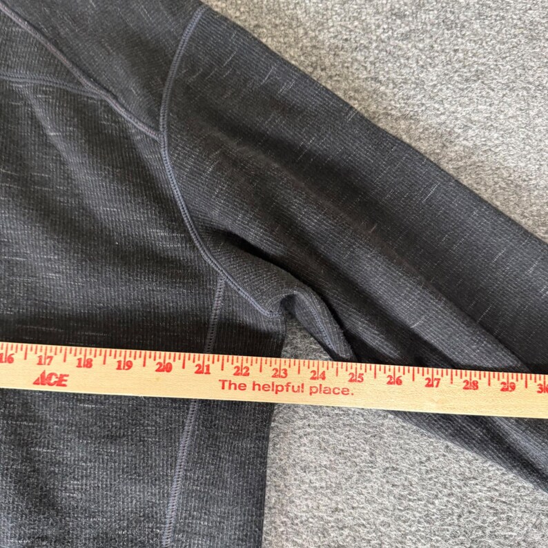 Tommy Bahama Reversible Quarter Zip Pullover Mens Large Grey Blue Cotton Tencel image 6