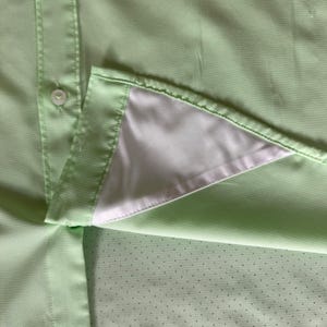 HUK Fishing Shirt Men XL Green Lightweight Short Sleeve Button Up Outdoor Angler image 4