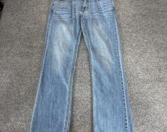 Cody James Mens Jeans Blue Denim 31x32 (32x32) Straight Leg Western Cowboy Rodeo